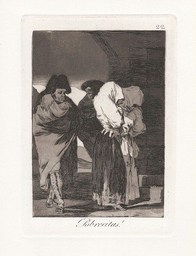 Francisco goya piatto - piatto, da