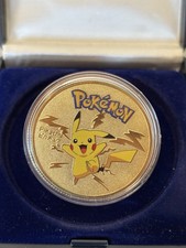Pokemon Pikachu in oro moneta