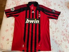 Maglia calcio originale AC Milan MALDINI 2007/2008 autografata