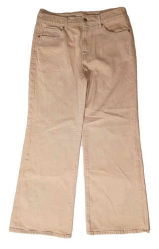 Jeans gamba larga - , crema
