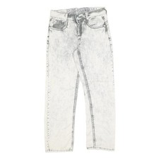 Jeans Ricamati In Denim