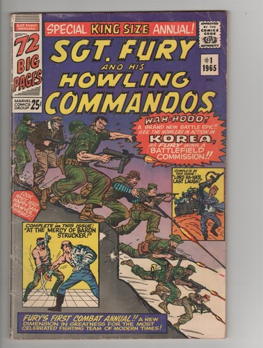 Sgt fury annual 3 lotto - sgt.,