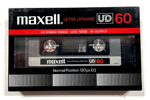 Maxell audiocassetta - maxell, ud