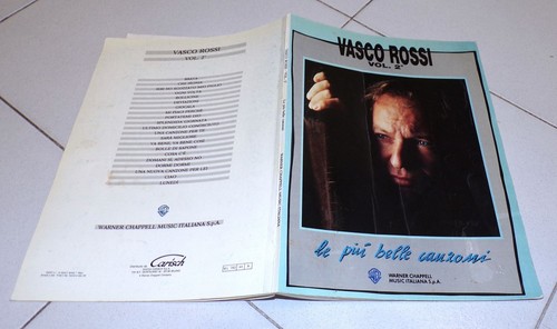 Spartiti vasco rossi - rossi, più