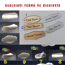 TARGA TARGHETTA PORTA