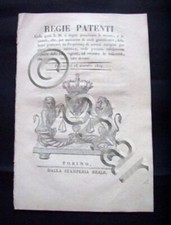 Regno di Sardegna Decreto *