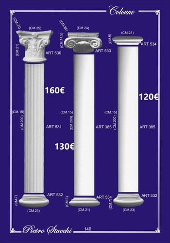 Colonne artigianali - colonne,