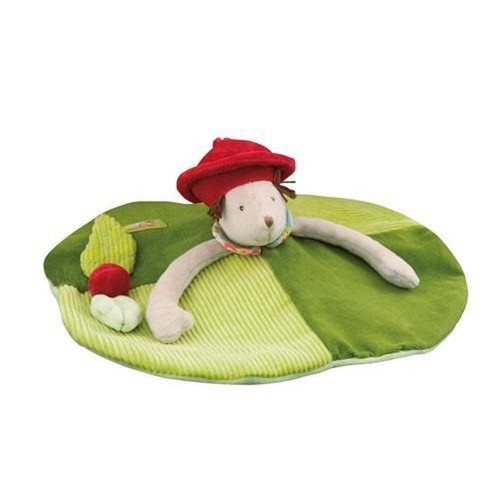 Doudou plat rond balthazar - rond, et