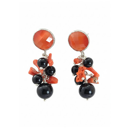 Orecchini grappolo passione - orecchini,