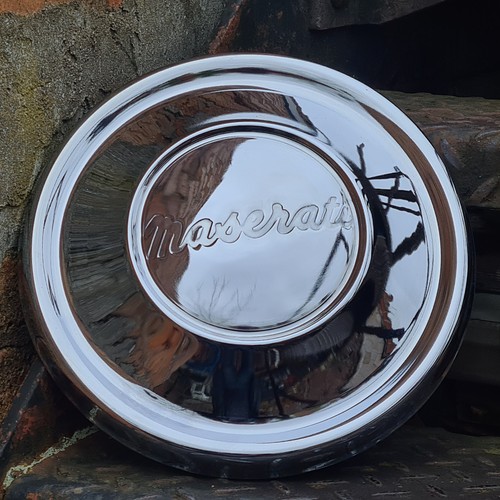Tappo mozzo cromato maserati - tappo,