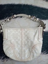 Borsa a mano Coach Off White