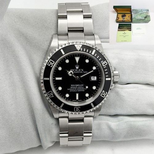 Rolex sea dweller 4000 16600 - rolex,