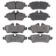 Kit Pastiglie Pattini Pasticche Anteriori e Posteriori compatibile per MINI COUP