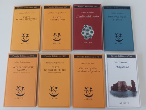 Lotto libri adelphi - libri, immanuel