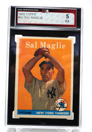 1958 topps baseball sal - -,