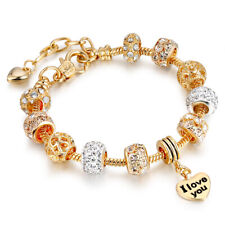Bracciale Charm Cuore Placcato