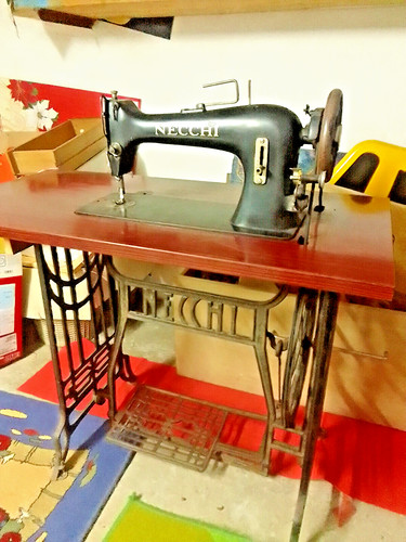 Macchina cucire vintage - da,
