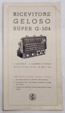 Ricevitore geloso super 504 - geloso, g-504