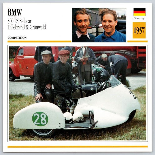 Bmw 500 sidecar - bmw, 1957
