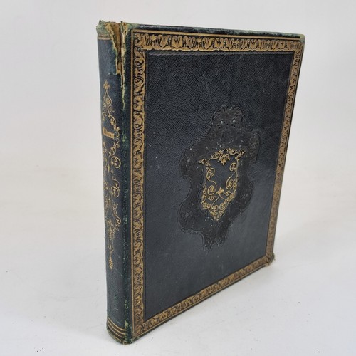 Antique 19thc manuscript album - antique,
