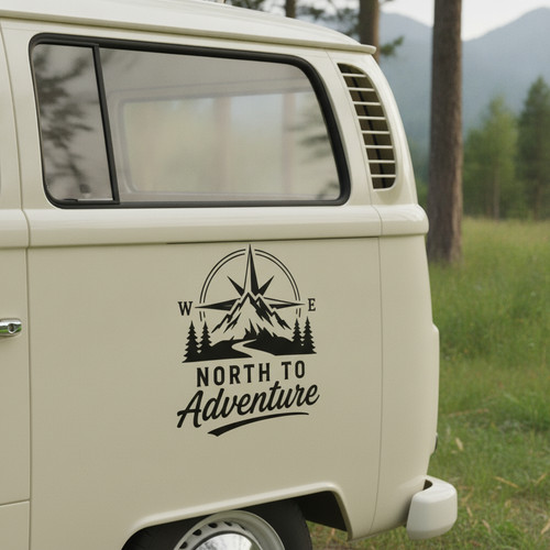 Adesivo north adventure - to,