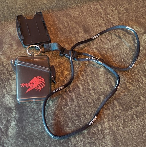 Diavoli rossi porta badge - rossi,
