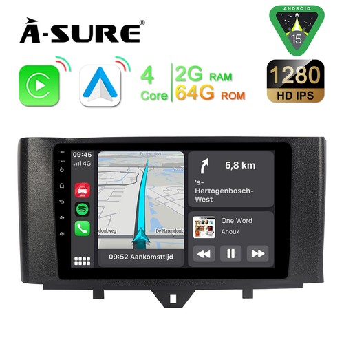Per smart fortwo - 9"per,