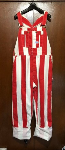 Salopette big smith red white - salopette,