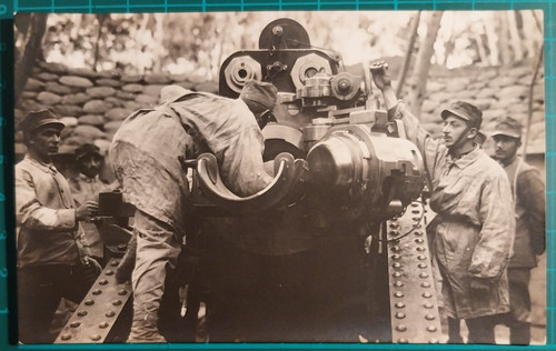 Foto ww1 artiglieria obice - ,