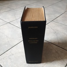 DIZIONARIO ITALIANO LATINO Oreste Badellino 1964 ROSENBERG & SELLIER