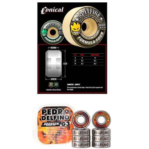 Ruote per skateboard spitfire - ruote,