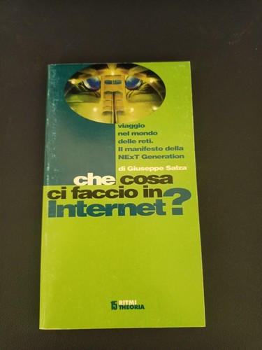 Libro che cosa faccio - faccio, in