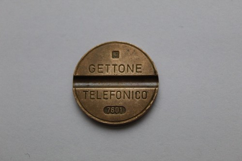 Gettone telefonico 7601 - , raro