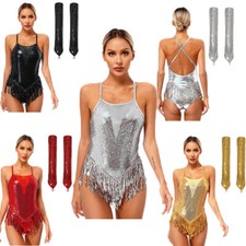 Body donna body paillettes