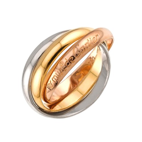 Anello cartier trinity - anello,