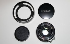 Limited Edition Konica UC-Hexanon 35mm f2 Black Paint Set Excellent Conditions