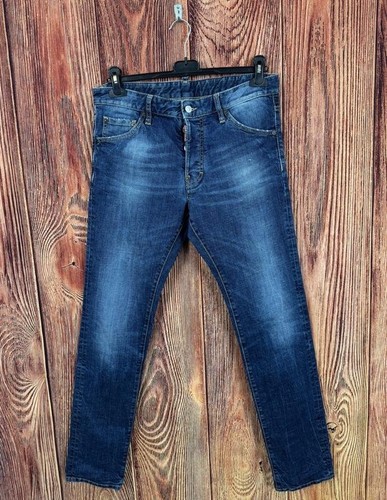 Jeans uomo dsquared2 navy - dsquared2,