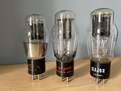 Three 2a3 rca - 2a3, tubes