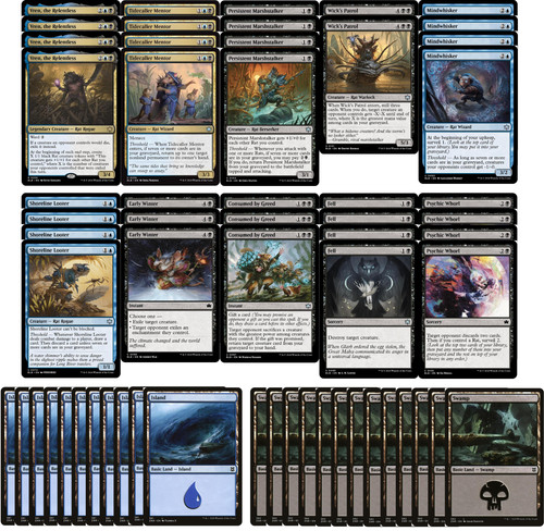 Elite dimir rat deck - rat, blu