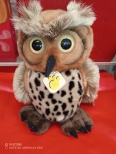 PELUCHE GUFO REALE BUFFO IN