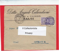 Busta Pubblicitaria Ditta Angelo Celandroni Mulino a Cilindri Calci (Pi) 1932