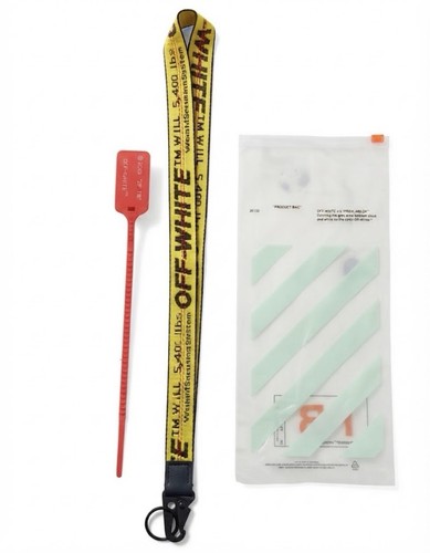 Off white cordino portachiavi - off-white,