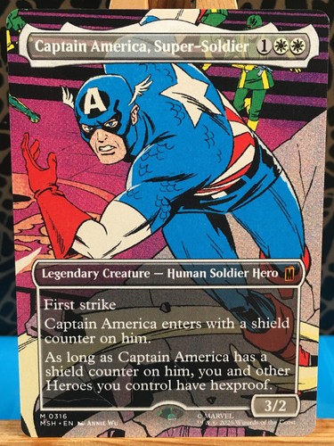 Mtg captain america - captain,