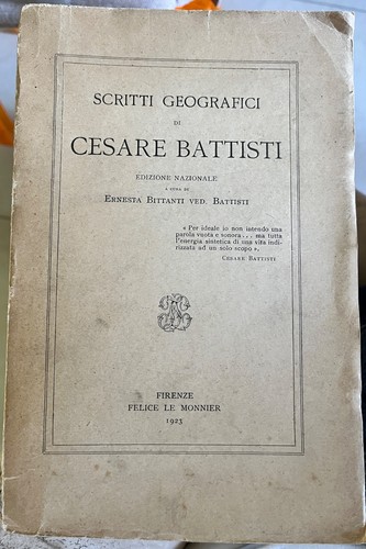 Cesare battisti scritti - cesare, battisti-scritti