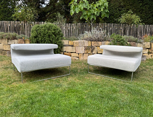 Poltrona moroso lowseat grigia - moroso,