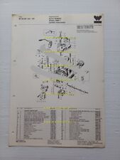 Weber carburatore 40 DCOE 124-125 Alfa Romeo Alfetta 2.0 L 1980 catalogo ricambi