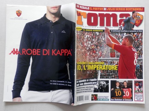 Roma calcio rivista - as,