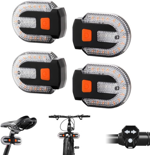 Luce posteriore bici con - luce,