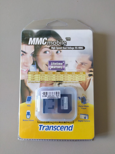 Transcend mmc 64mb - transcend,