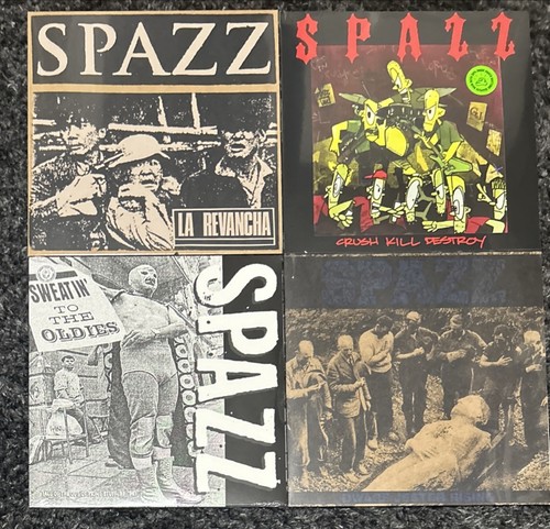 Spazz vinyl lot - spazz,